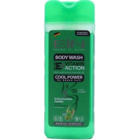 تصویر شامپو بدن مردانه ای آی ان مدل cool power EIN COOL POWER BODY WASH 354ML