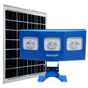 تصویر پرژکتور خورشیدی 300 وات سه لنزه برند Great Solar 