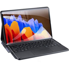 تصویر کیف کیبورددار تبلت سامسونگ Galaxy Tab S8 Plus X800 / X806 ساخت شرکت دوکس دوسیس 