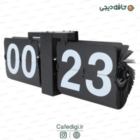 تصویر ساعت ورقه ای flip clock flip clock