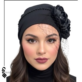 تصویر توربان مشکی کد 48 