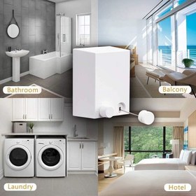 تصویر بند رخت اپارتمانی 