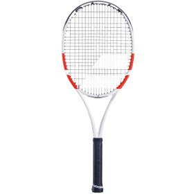 تصویر راکت تنیس چند رنگ اعتصاب خالص 18 20 بدون پوشش بند ناف BABOLAT 