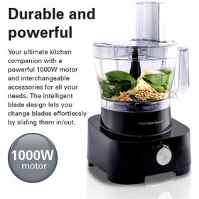 تصویر غذاساز همیلتون بیچ مدل FP1012-ME Hamilton Beach Food Processor FP1012-ME