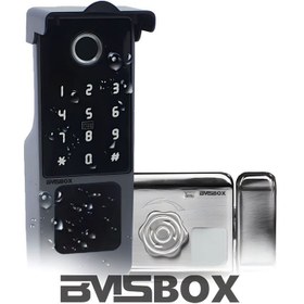 تصویر دستگیره هوشمند اهرمی برند BMSBOX مدل SLV102 