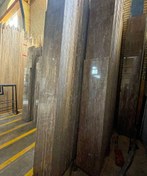 تصویر تراورتن سیلور تکاب خرمایی تیره 