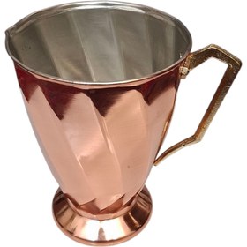 تصویر لیوان پیچی مسی پارچ پیچی مسی پارچ پیچی کروم عددی