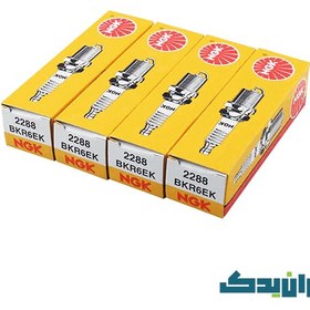 تصویر شمع خودرو ان جی کی مدل BKR6EK 2288 (1عدد) NGK BKR6EK 2288 Spark Plug