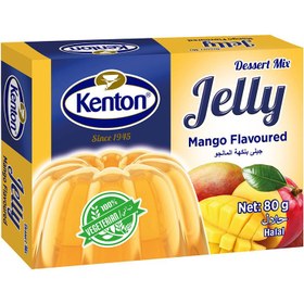 تصویر پودر ژله گیاهی کنتون Kenton Jelly Mango Flavoured با طعم انبه 80 گرم 