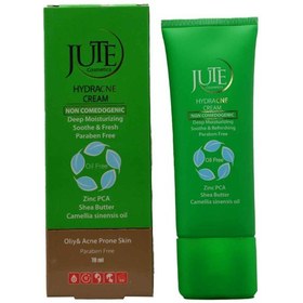 تصویر كرم آبرسان پوست چرب 70 میلی لیتر ژوت Jute Hydracne Moisturizer Cream 70ml