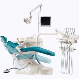 تصویر یونیت صندلی وصال گستر مدل ۵۲۰۰ شلنگ از پایین dental-chair-vesalgostarteb-5200