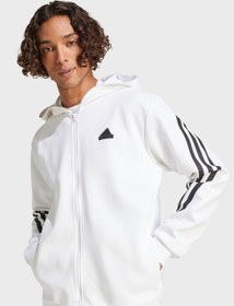 تصویر هودی سه خطه Future Icon برند Adidas Future Icon 3 Stripe Hoodie