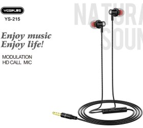 تصویر هندزفری سیمی YS-215 