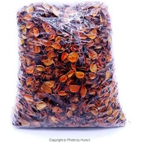 تصویر گل خشک رنگی نارنجی 1 کیلویی 