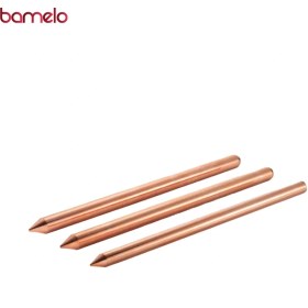 تصویر میله ارت کاپر باند Earth copper band rod