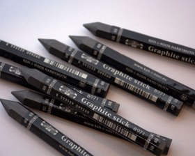 تصویر شمش گرافیت کوه نور (Koh-I-Noor Graphite Stick)