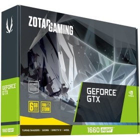 تصویر کارت گرافیک استوک زوتاک مدل GeForce GTX 1660 Ti AMP GDDR6 با حافظه 6 گیگابایت ا ZT-T16610D-10M 