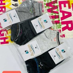 تصویر جوراب اسپرت نیم ساق پک ۱۲ عددی 