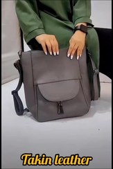 تصویر کوله پشتی زنانه و دخترانه جادار و سبک دوحالته 