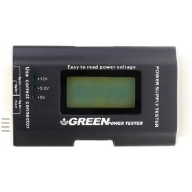 تصویر تستر پاور گرین مدل Green PSU Tester ا Green PSU Tester Green PSU Tester