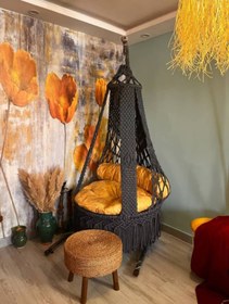 تصویر تاب ریلکسی عربی مکرومه 