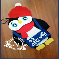 تصویر یکان دهگان نمدی طرح پنگون 