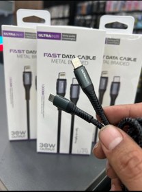 تصویر کابل شارژ اولترا سور مدل پی دی ۱۰۰ وات pd cable ultrasure