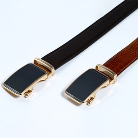 تصویر کمربند چرم طبیعی ریلی vkc 7 