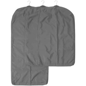 تصویر کاور لباس ایکیا مدل SKUBB بسته 3 عددی IKEA SKUBB Clothes cover, set of 3, dark grey