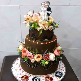 تصویر کیک حنا سه طبقه ا kakehana0020 kakehana0020