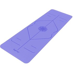 تصویر زیرانداز پیلاتس چند رنگ تراز 6mm ​​tpe یوگا Mat Pilates Cushion Lilac Gymo 