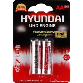 تصویر باتری قلمی AA batteries Hyundai 2Pieces ا باطری قلمی AA batteries Hyundai 2Pieces باطری قلمی AA batteries Hyundai 2Pieces