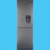 تصویر یخچال فریزر دیپوینت مدل Decent فریزر پایین رنگ نقره ای با گارانتی 30 ماهه(پس کرایه) 