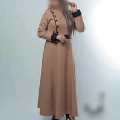 تصویر مانتو پیراهنی زنانه مازراتی ارغوان 