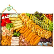 تصویر سینی مزه و فینگرفود سپند ظرفیت ۱۲ نفره 