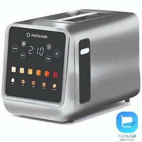 تصویر توستر نان دیجیتال نوتریکوک مدل ts201 nutricook digital toaster ts201