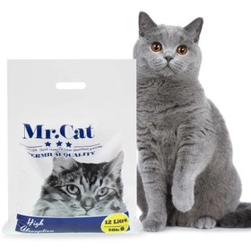 تصویر خاک گربه مسترکت کیسه ای Mrcat cat litter