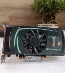 تصویر کارت گرافیک EVGA GTX550TI G DDR5 (استوک) 