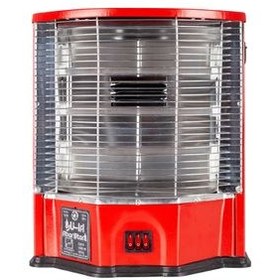 تصویر بخاری برقی ابر استاره مدل Toyoset _ بدون فن abar stare electric heater is model Tioust