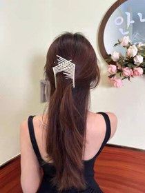 تصویر شانه شینیون 