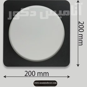 تصویر چراغ سقفی 24 وات کد 601 S چراغ دکوراتیو