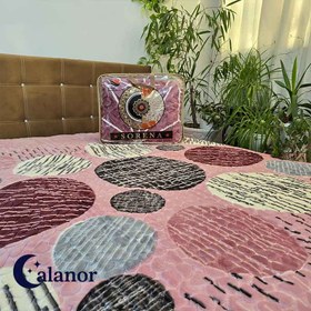 تصویر پتو دو نفره شادیلون گلدار – ارسال رایگان 