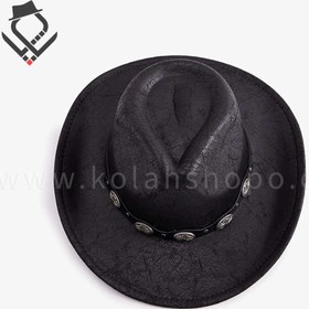 تصویر کلاه کابوی Aged Metal 