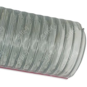 تصویر شیلنگ آبنما فنردار سایز ۳ اینچ شفاف 