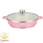 تصویر ماهیتابه نانوگرانیت دیسینی دودسته سایز 40 گرانیت دسینی 