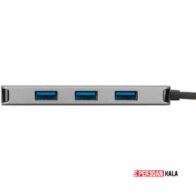 تصویر هاب 4 پورت تارگوس مدل Model Targus USB hub USB-C to Port USB-A ACH226 (ویتنام) (آکبند بدون جعبه) 