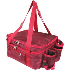 تصویر کیف پیک نیک دیمو مدل SKPMSKP به همراه ساک سفری - مشکی 