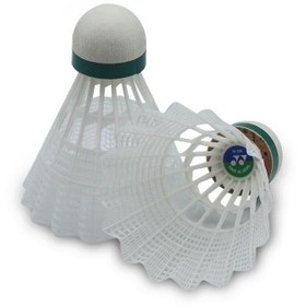 تصویر توپ بدمینتون یونکس 350 (شش عددی) ا Unix 350 badminton ball (six numbers) Unix 350 badminton ball (six numbers)