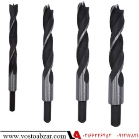 تصویر مته چوب ته گرد ولف سایز 16 