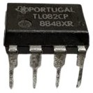 تصویر آی سی TL082CP DIP-8 TEXAS 